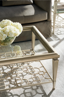 Trellis Patterned Coffee Table | Caracole Sociables | Oroatrade.com