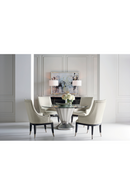 Beige Linen Dining Chairs (2) | Caracole A La Carte | Oroatrade.com