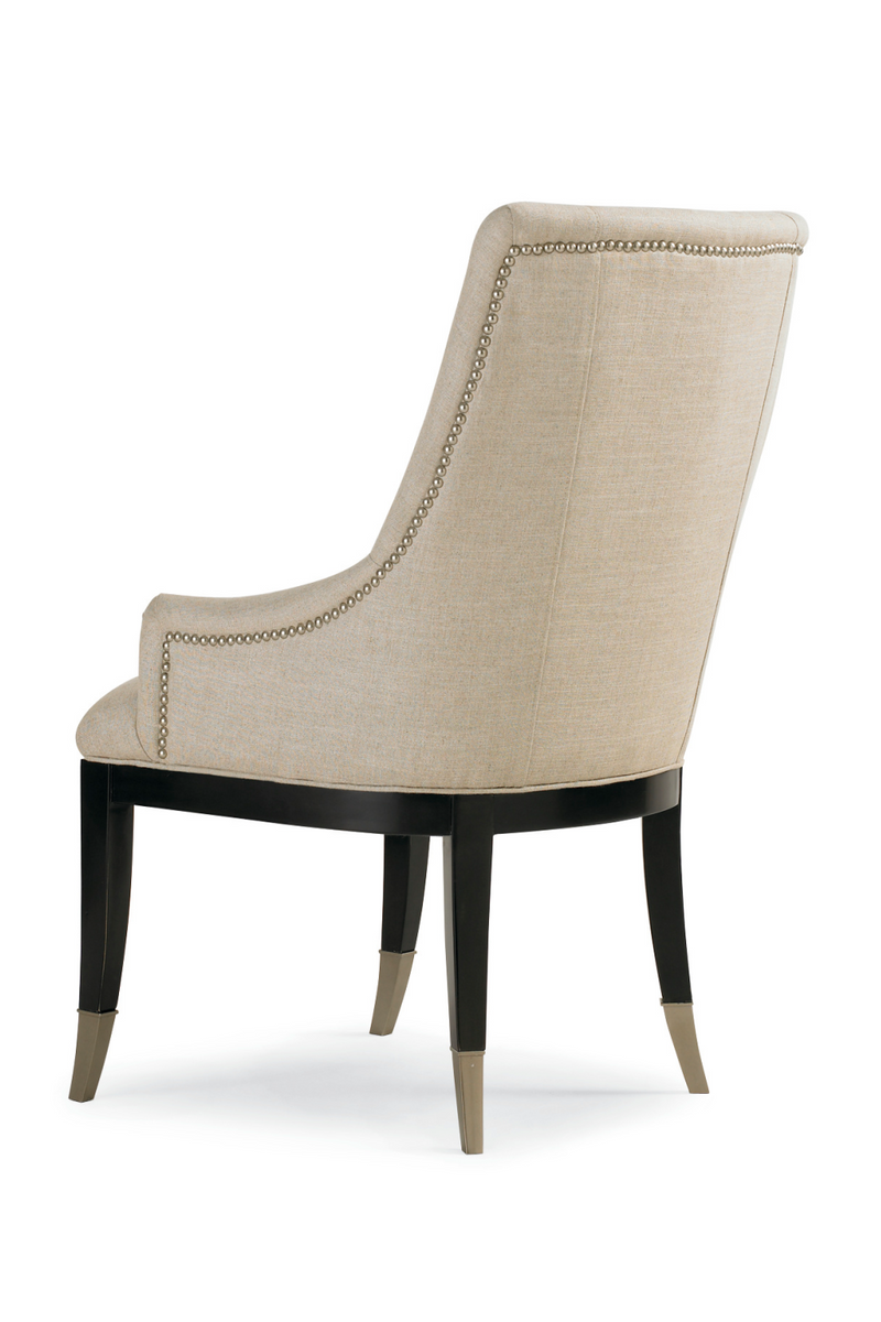 Beige Linen Dining Chairs (2) | Caracole A La Carte | Oroatrade.com