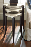 Silver Leaf Nesting Side Tables (3) | Caracole Out & About | Oroatrade.com