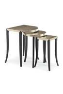 Silver Leaf Nesting Side Tables (3) | Caracole Out & About | Oroatrade.com