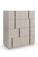 Wooden Fluted 4-Drawer Chest | Caracole Clancy | Oroatrade.com