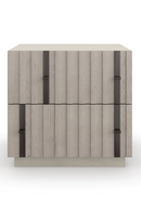 Oak Veneer Modern Nightstand | Caracole Clancy | Oroatrade.com