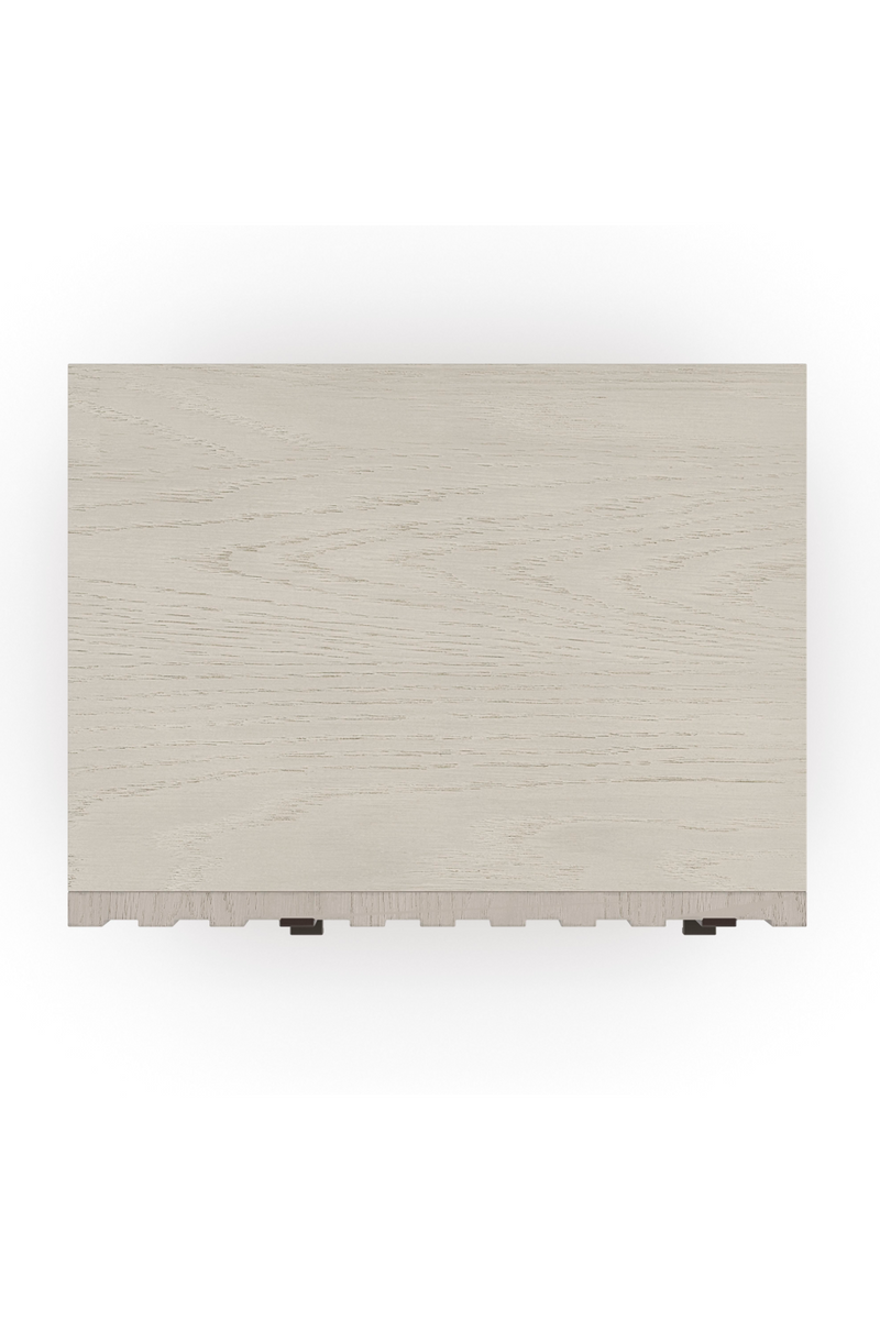 Oak Veneer Modern Nightstand | Caracole Clancy | Oroatrade.com