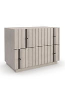 Oak Veneer Modern Nightstand | Caracole Clancy | Oroatrade.com