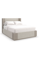 Taupe Linen Bed | Caracole Azure | Oroatrade.com