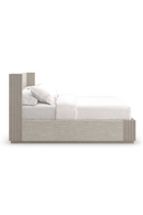 Taupe Linen Bed | Caracole Azure | Oroatrade.com