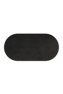 Oval Black Dining Table | Caracole Monty | Oroatrade.com