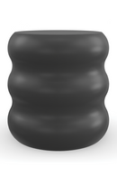 Black Wavy Side Table | Caracole Ama | Oroatrade.com
