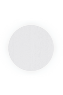 White Faceted Side Table | Caracole Eli | Oroatrade.com