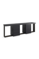Black 6-Drawer Media Unit | Caracole Gabby | Oroatrade.com