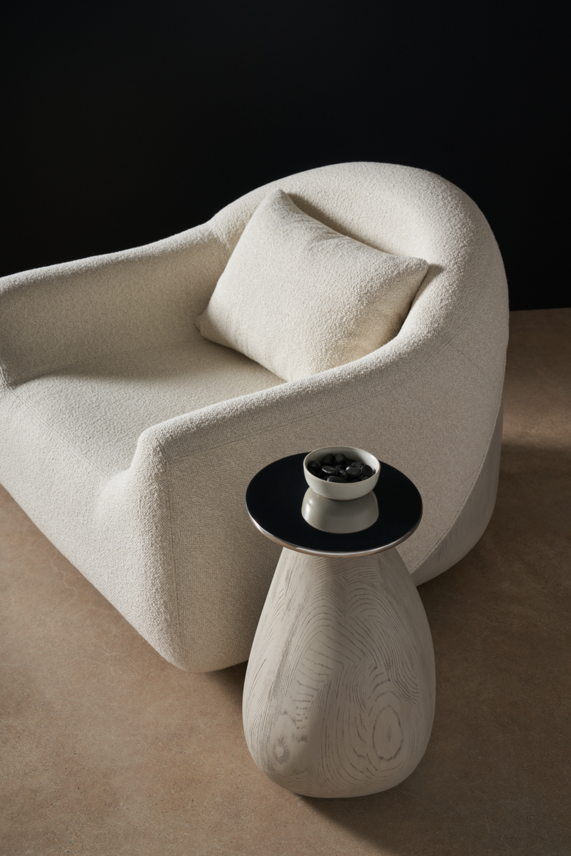 Gray Free-Form Side Table | Caracole Ara | Oroatrade.com