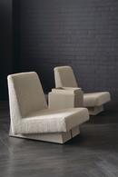 Gray Bouclé Modern Accent Chair | Caracole Indi | Oroatrade.com