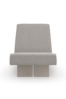 Gray Bouclé Modern Accent Chair | Caracole Indi | Oroatrade.com