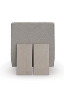 Gray Bouclé Modern Accent Chair | Caracole Indi | Oroatrade.com