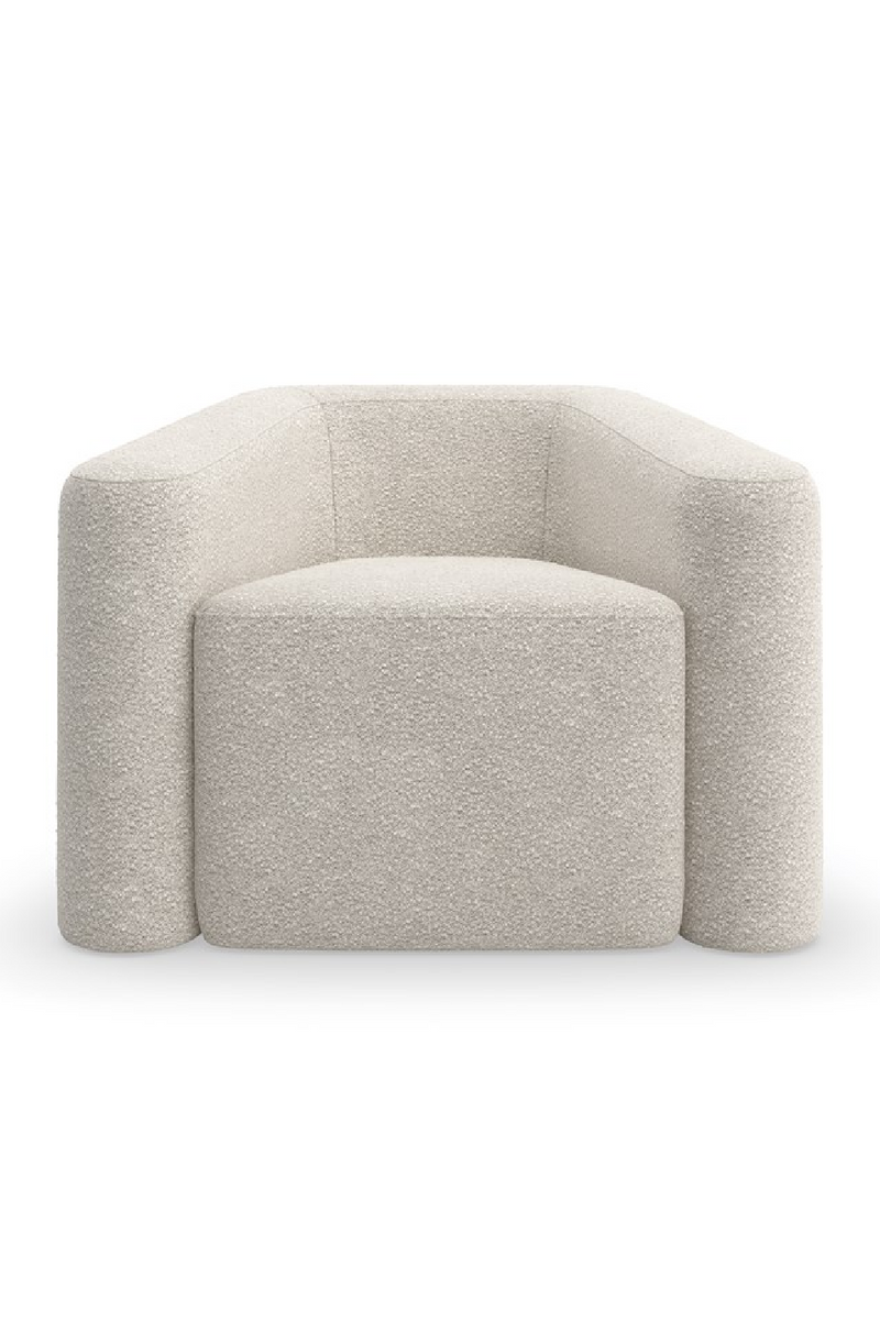 Bouclé Lounge Chair | Caracole Faye | Oroatrade.com