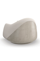 Bouclé Modern Swivel Chair | Caracole Serenity | Oroatrade.com