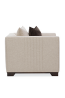 Taupe Linen Lounge Chair | Caracole Moderne | Oroatrade.com