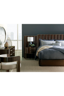 Cream Curved Modern Accent Chair | Caracole Streamliner | Oroa.com