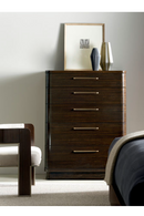 Cream Curved Modern Accent Chair | Caracole Streamliner | Oroa.com