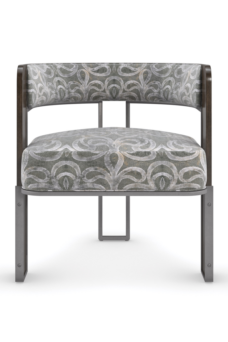 Curved Modern Accent Chair | Caracole Streamliner | Oroatrade.com