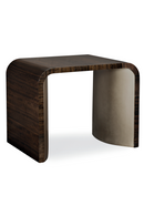 Eucalyptus Curved End Table | Caracole Streamline | Oroatrade.com