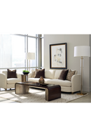 Eucalyptus Curved End Table | Caracole Streamline | Oroatrade.com