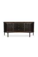 Dark Curved Sideboard | Caracole Moderne | Oroatrade.com