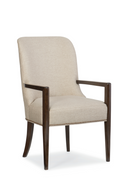 Neutral-Toned Dining Armchair | Caracole Streamline | Oroatrade.com
