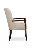 Neutral-Toned Dining Armchair | Caracole Streamline | Oroatrade.com