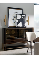 Neutral-Toned Dining Armchair | Caracole Streamline | Oroatrade.com