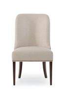 Cream Upholstered Side Chairs (2) | Caracole Streamline | Oroatrade.com