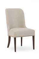 Cream Upholstered Side Chairs (2) | Caracole Streamline | Oroatrade.com