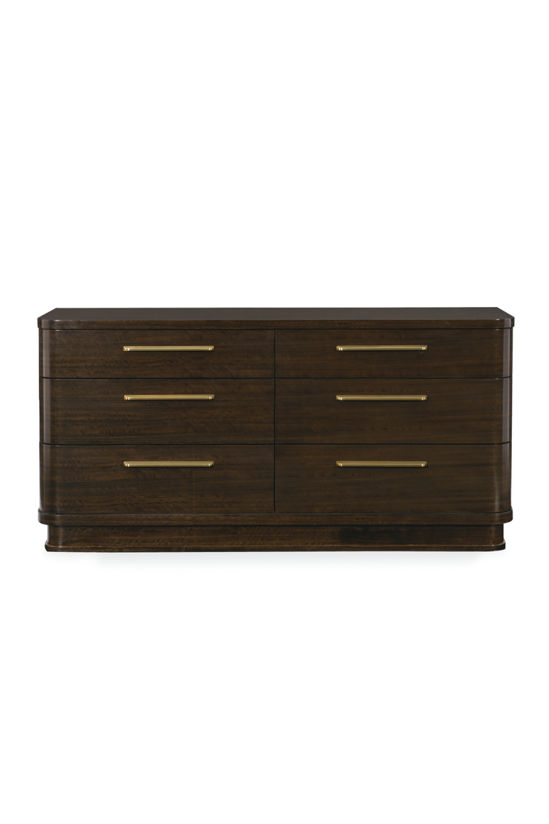 Dark Brown Wooden Dresser | Caracole Streamline | Oroatrade.com