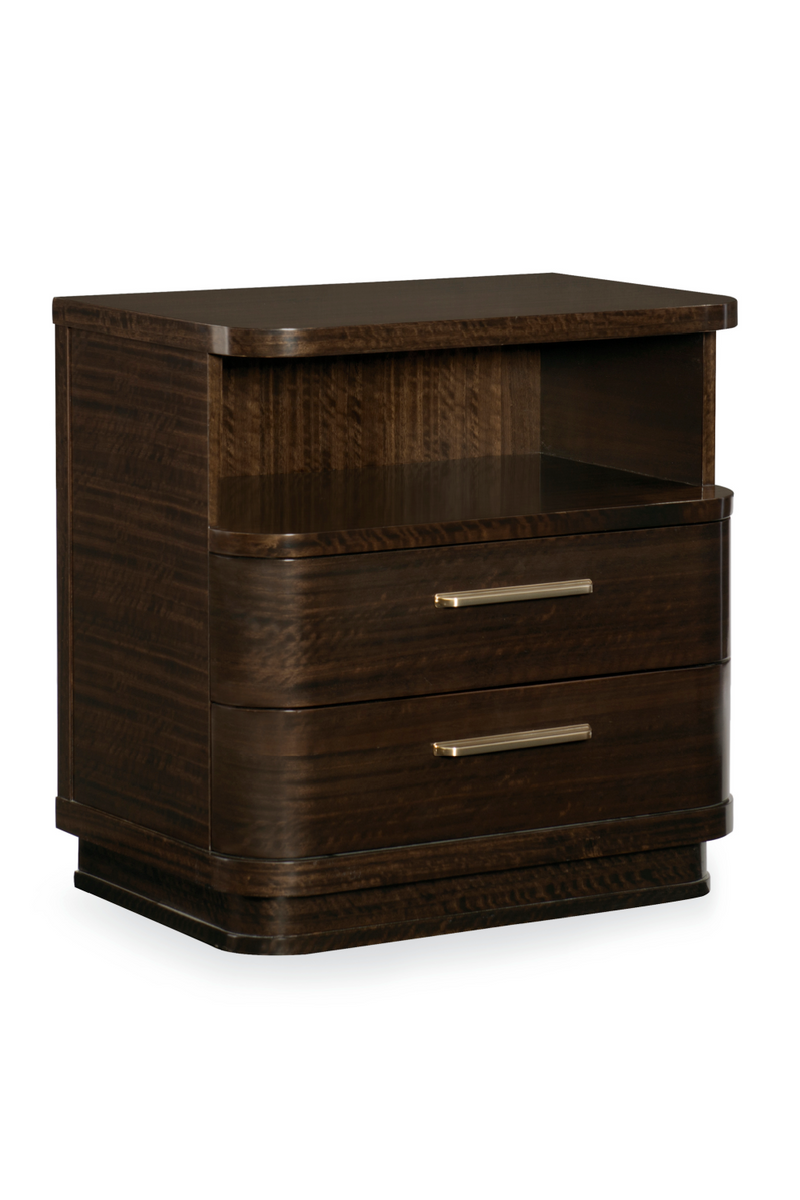 Dark Wooden Nightstand | Caracole Streamline | Oroatrade.com