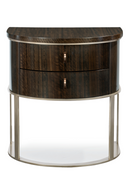 Semi-Circular Nightstand | Caracole Moderne  | Oroatrade.com