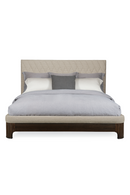 Neutral-Toned Quilted Bed | Caracole Moderne | Oroatrade.com
