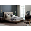 Neutral-Toned Quilted Bed | Caracole Moderne