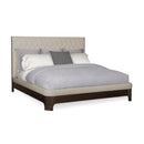 Neutral-Toned Quilted Bed | Caracole Moderne