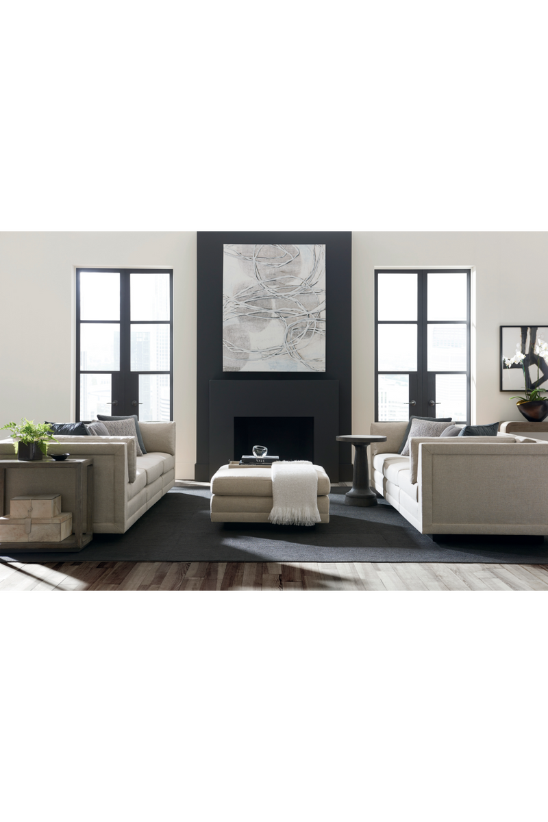 Modern Minimalist Ottoman | Caracole Fusion | Oroatrade.com