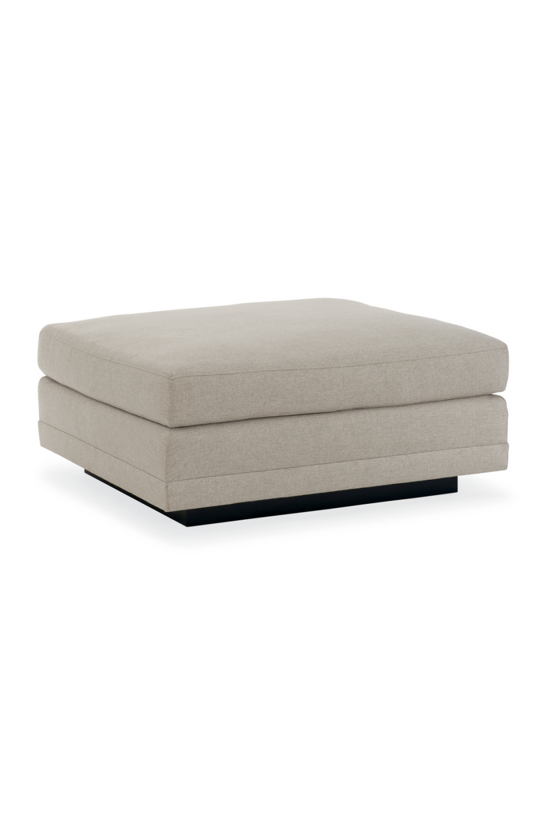 Modern Minimalist Ottoman | Caracole Fusion | Oroatrade.com