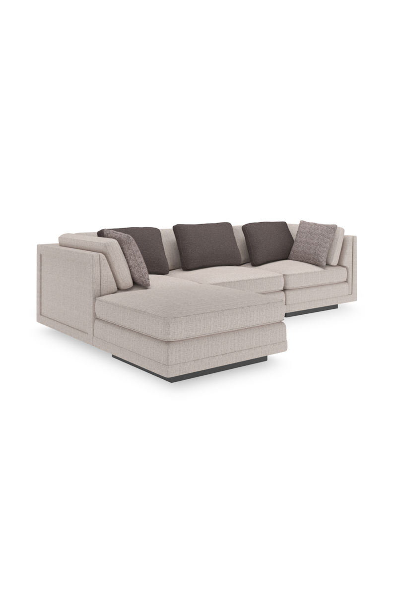 Modern Minimalist Ottoman | Caracole Fusion | Oroatrade.com