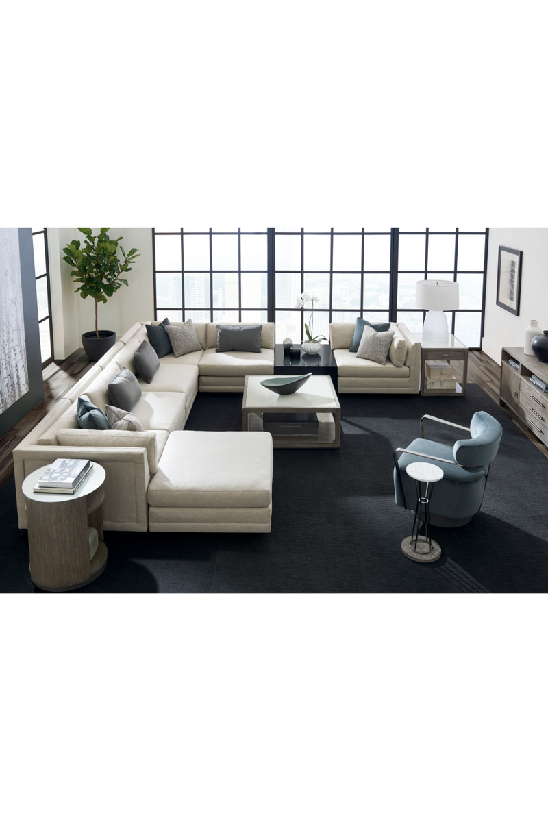 Gray Modern Sectional Sofa | Caracole Fusion | Oroatrade.com