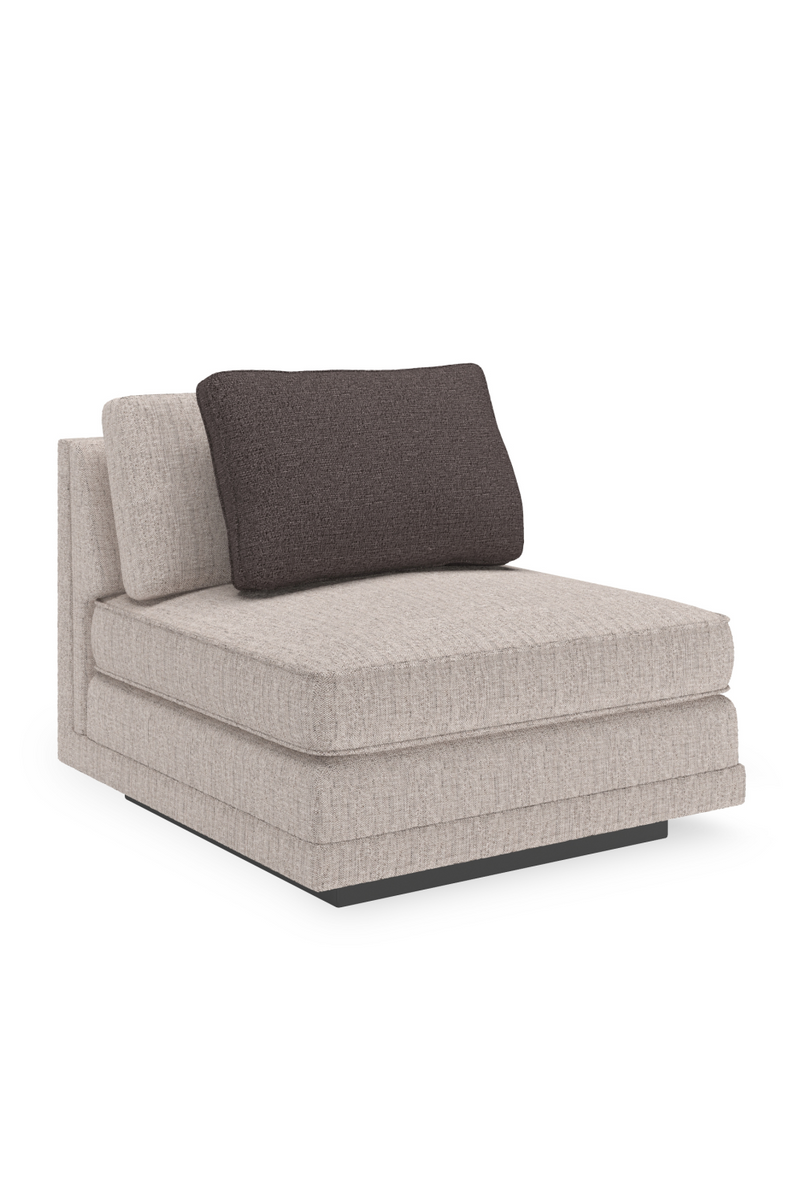 Beige Armless Chair | Caracole Fusion | Oroatrade.com