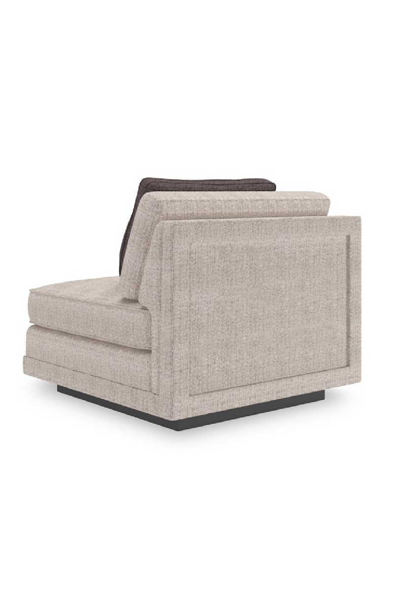 Beige Armless Chair | Caracole Fusion | Oroatrade.com