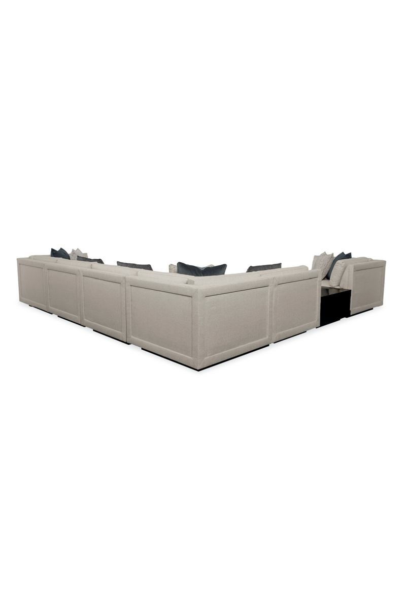 Neutral-Toned Sectional Sofa | Caracole Fusion | Oroatrade.com