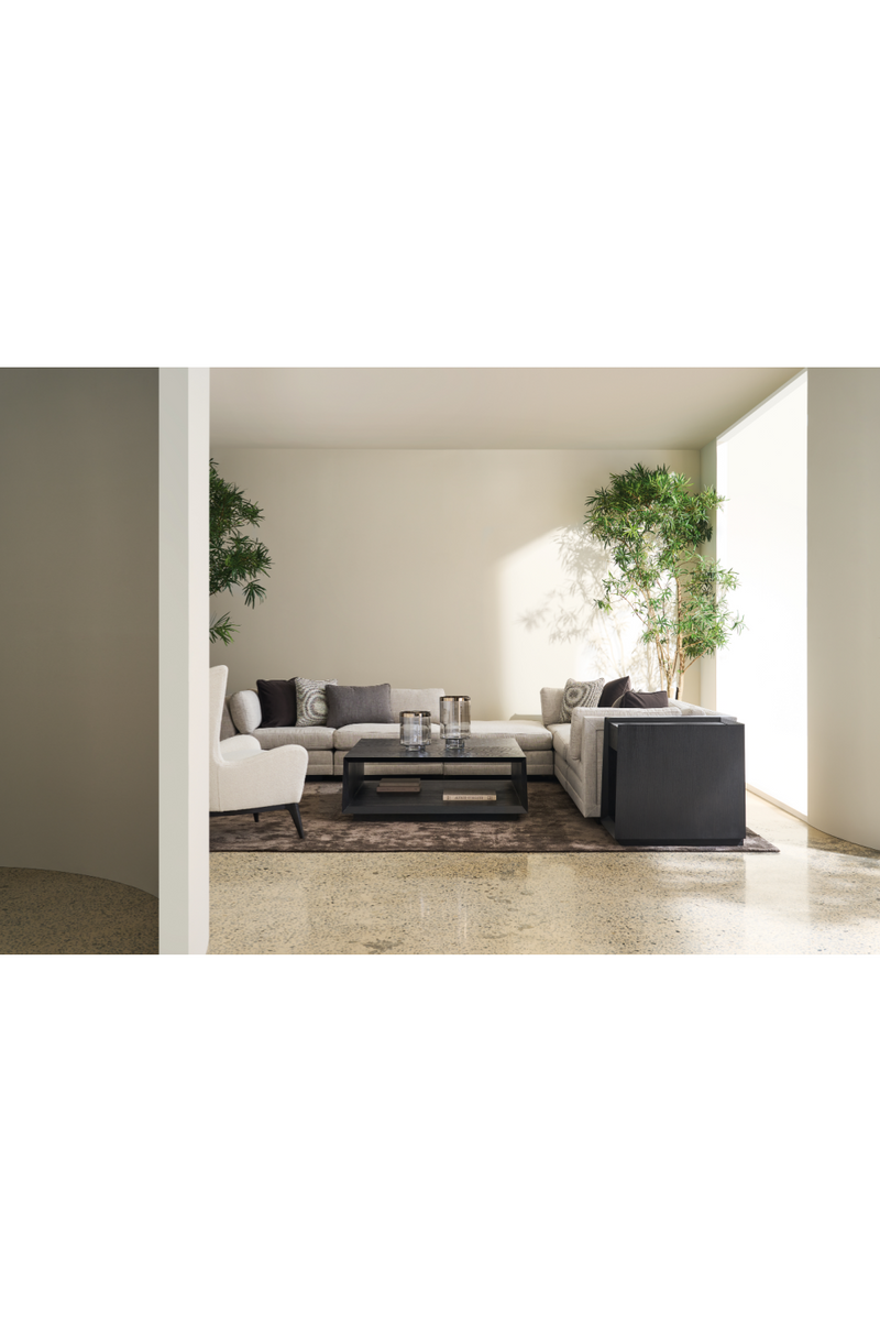 Beige Corner Sofa | Caracole Fusion | Oroatrade.com