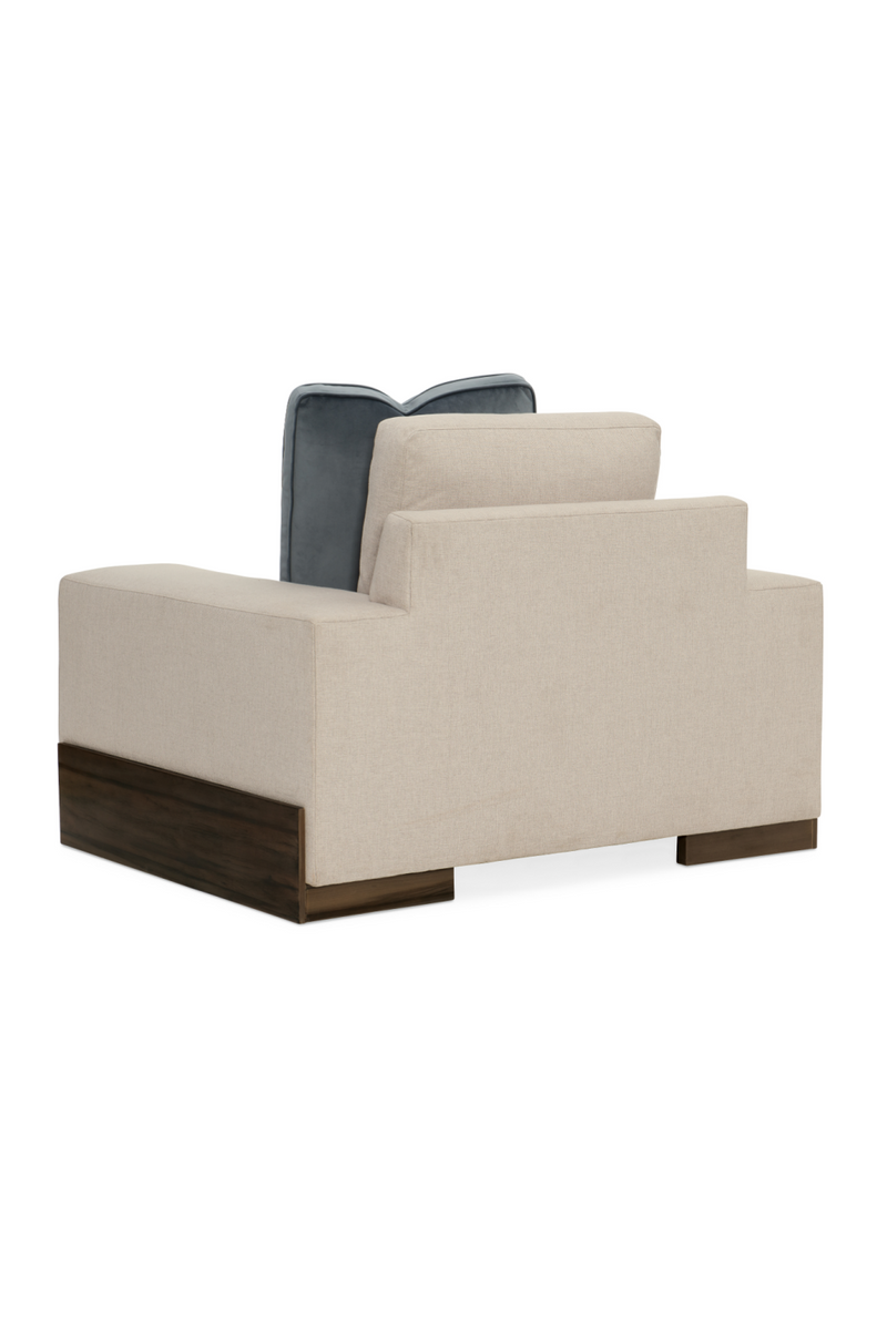 Modern Neutral Accent Chair | Caracole I'm Shelf-ish | Oroatrade.com