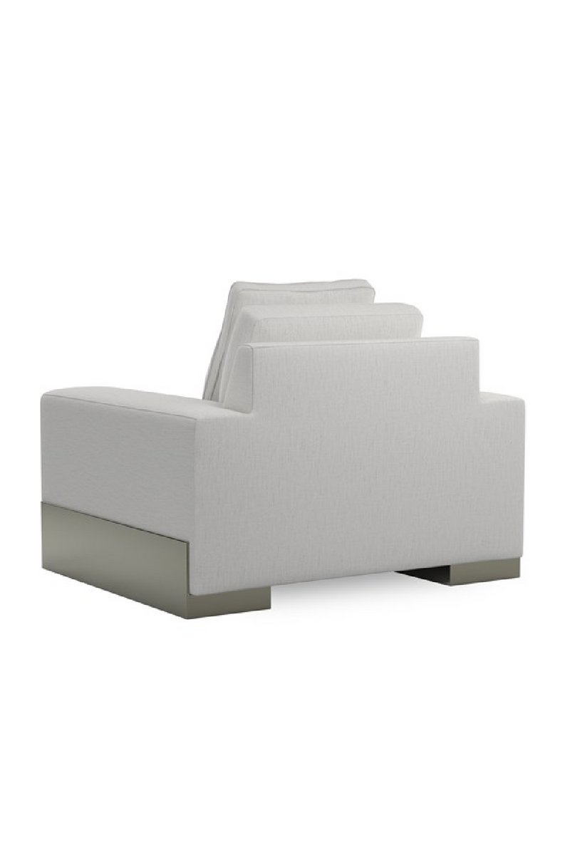 Gray Shelf-Arm Lounge Chair | Caracole I'm Shelf-Ish | Oroatrade.com