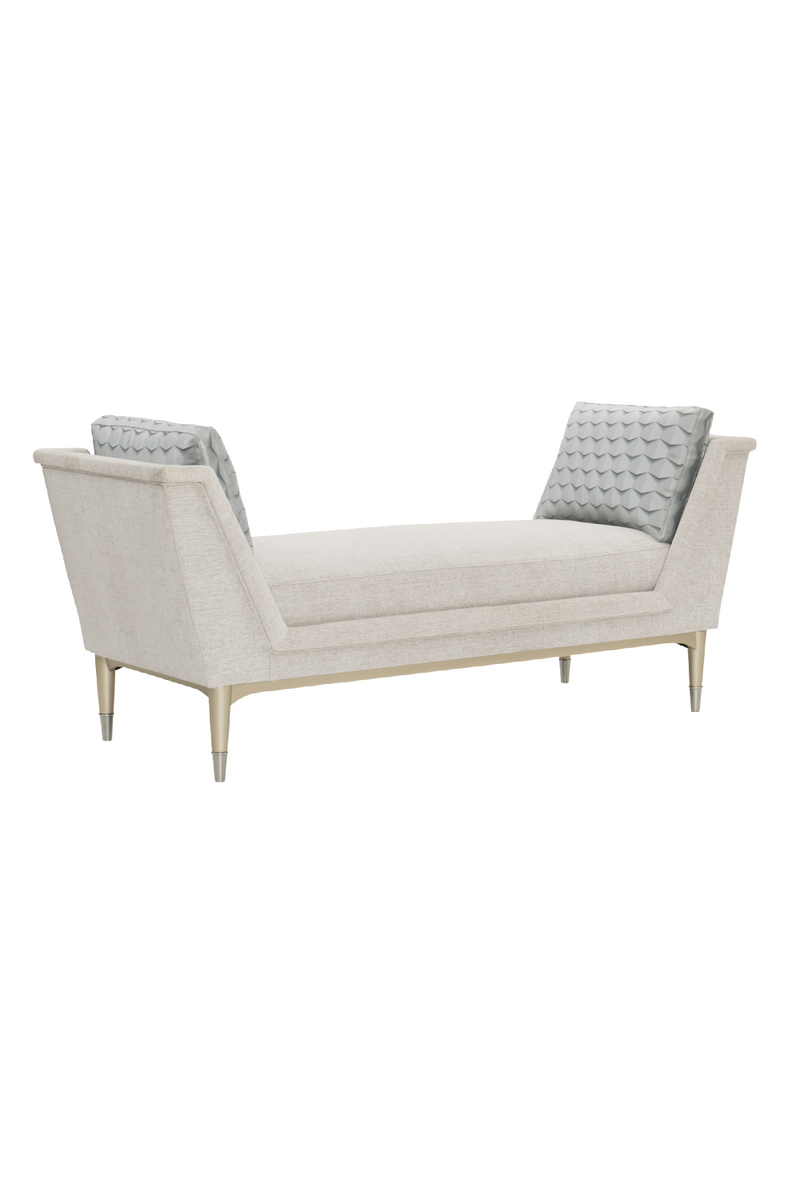 Beige Modern Chaise Longue | Caracole End To End | Oroatrade.com